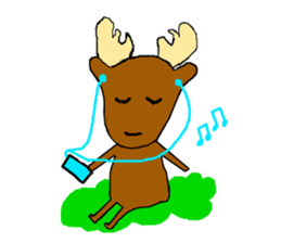 Moose's Daily Life sticker #2270533