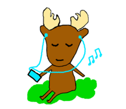 Moose's Daily Life sticker #2270533