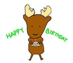 Moose's Daily Life sticker #2270535