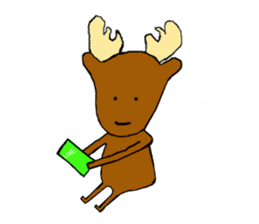 Moose's Daily Life sticker #2270536