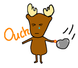 Moose's Daily Life sticker #2270542