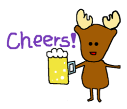 Moose's Daily Life sticker #2270544