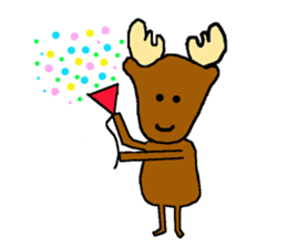 Moose's Daily Life sticker #2270545