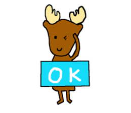 Moose's Daily Life sticker #2270546