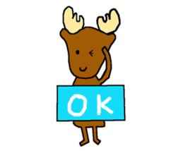 Moose's Daily Life sticker #2270546