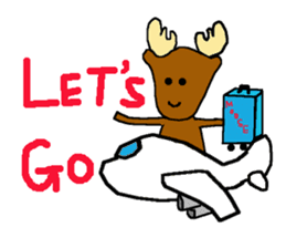 Moose's Daily Life sticker #2270551