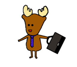 Moose's Daily Life sticker #2270558