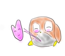 an owl  senior. sticker #2271408