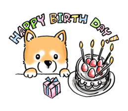 Shiba Inu "Hanapi" & "Kinako" body type sticker #2272099