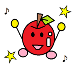 Long day of apple-chan sticker #2272464