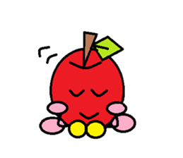 Long day of apple-chan sticker #2272472