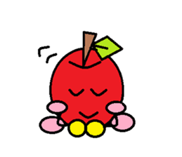 Long day of apple-chan sticker #2272472