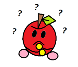 Long day of apple-chan sticker #2272475