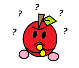 Long day of apple-chan sticker #2272475