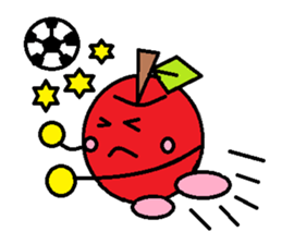Long day of apple-chan sticker #2272487