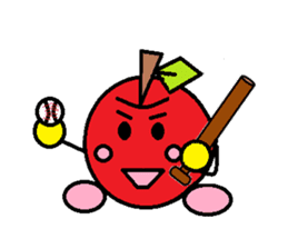 Long day of apple-chan sticker #2272488