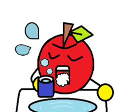 Long day of apple-chan sticker #2272495