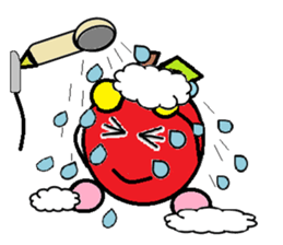 Long day of apple-chan sticker #2272497