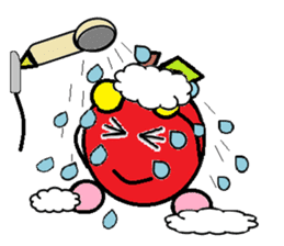 Long day of apple-chan sticker #2272497