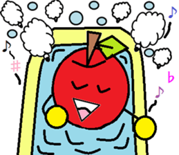 Long day of apple-chan sticker #2272498