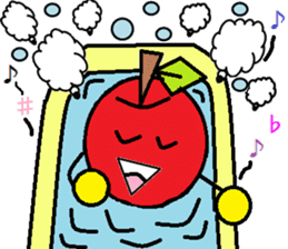 Long day of apple-chan sticker #2272498