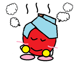 Long day of apple-chan sticker #2272499