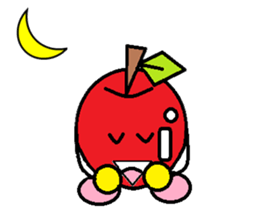 Long day of apple-chan sticker #2272500