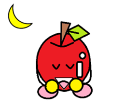 Long day of apple-chan sticker #2272500