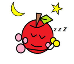 Long day of apple-chan sticker #2272503