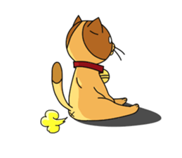 cats do not care sticker #2272592