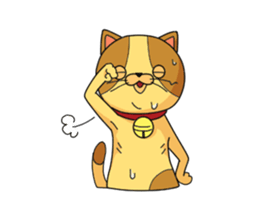 cats do not care sticker #2272600