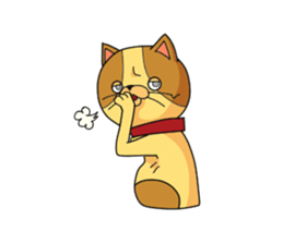 cats do not care sticker #2272603