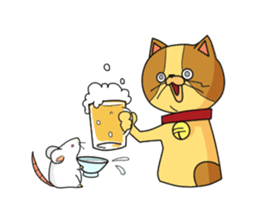 cats do not care sticker #2272605