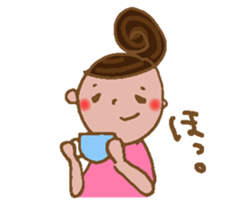 yuru~i ka~san sticker #2272829