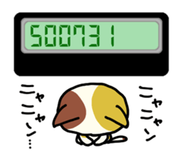 Cats use numbers sticker #2272908