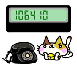 Cats use numbers sticker #2272927