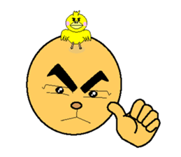 anri & chick sticker #2272948