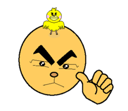 anri & chick sticker #2272948