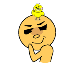 anri & chick sticker #2272953