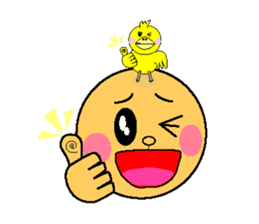 anri & chick sticker #2272954