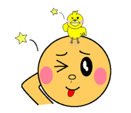 anri & chick sticker #2272955