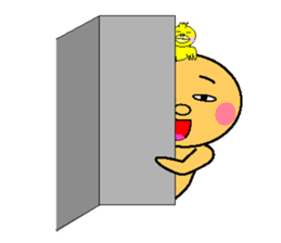 anri & chick sticker #2272957