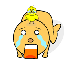 anri & chick sticker #2272959