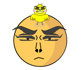 anri & chick sticker #2272964