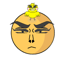 anri & chick sticker #2272964