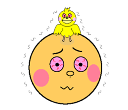 anri & chick sticker #2272967