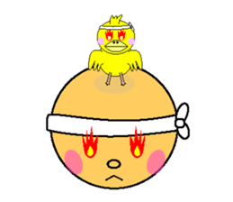 anri & chick sticker #2272969