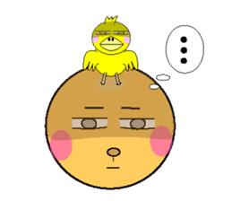 anri & chick sticker #2272970