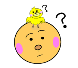 anri & chick sticker #2272972