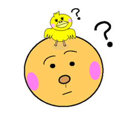 anri & chick sticker #2272972